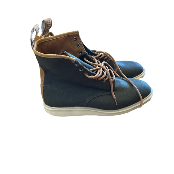 Dr. Martens Whiton Men's Green And Brown Shoes Size 12 AW004 - Picture 5 of 6